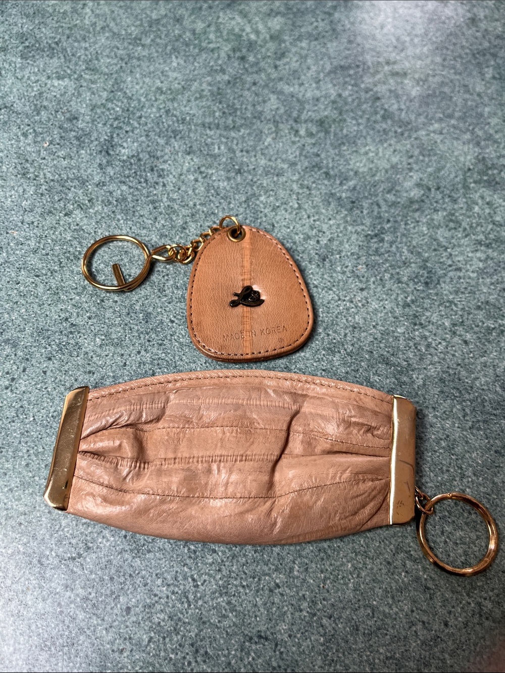 Vintage Eel Skin Key Chains